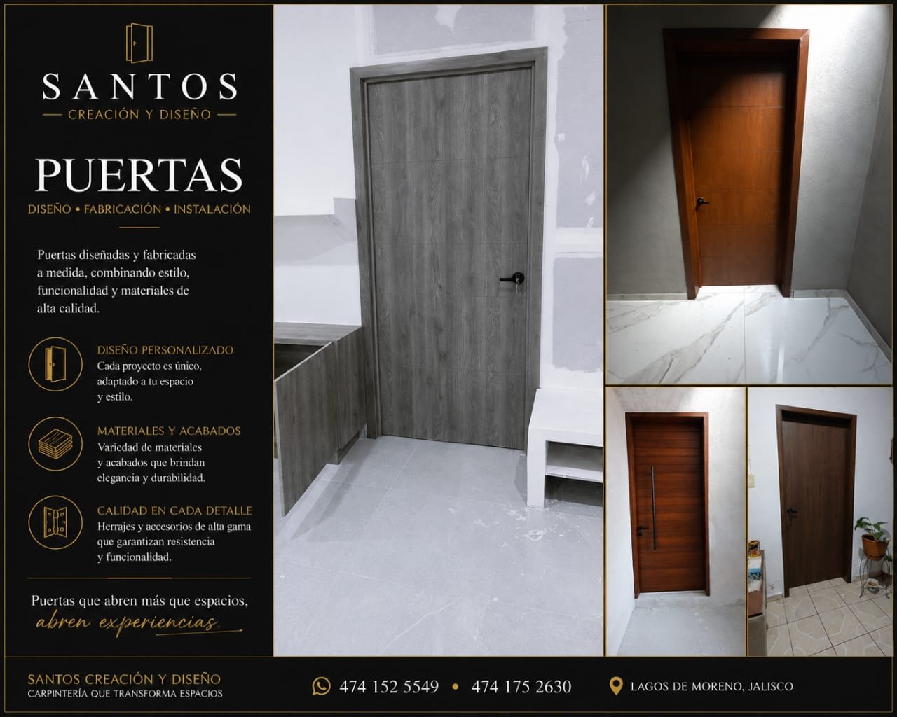 Creación y diseño Santos