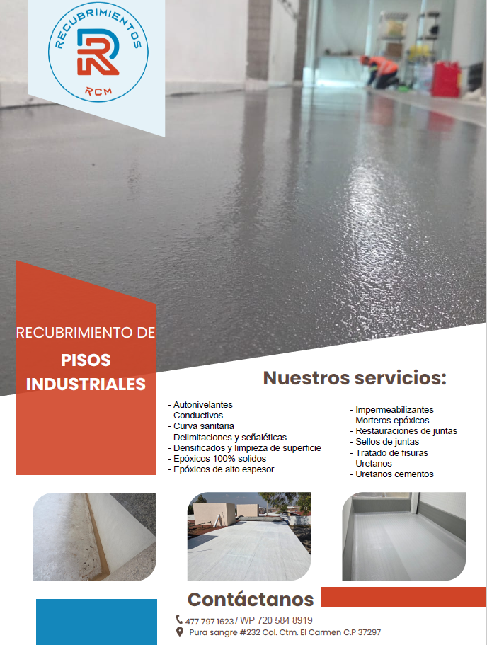 RCM recubrimiento de pisos industriales