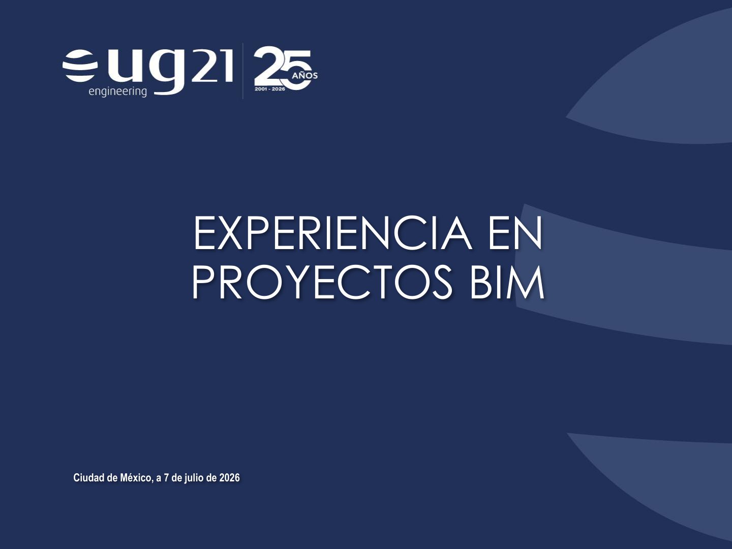 Consultores de Ingeniería UG21, S.A. de C.V.