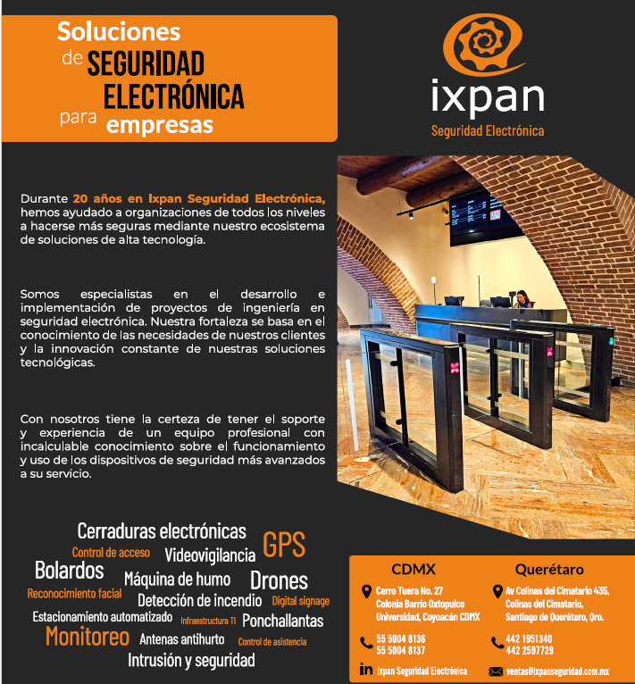IXPAN SEGURIDAD ELECTRONICA SA DE CV