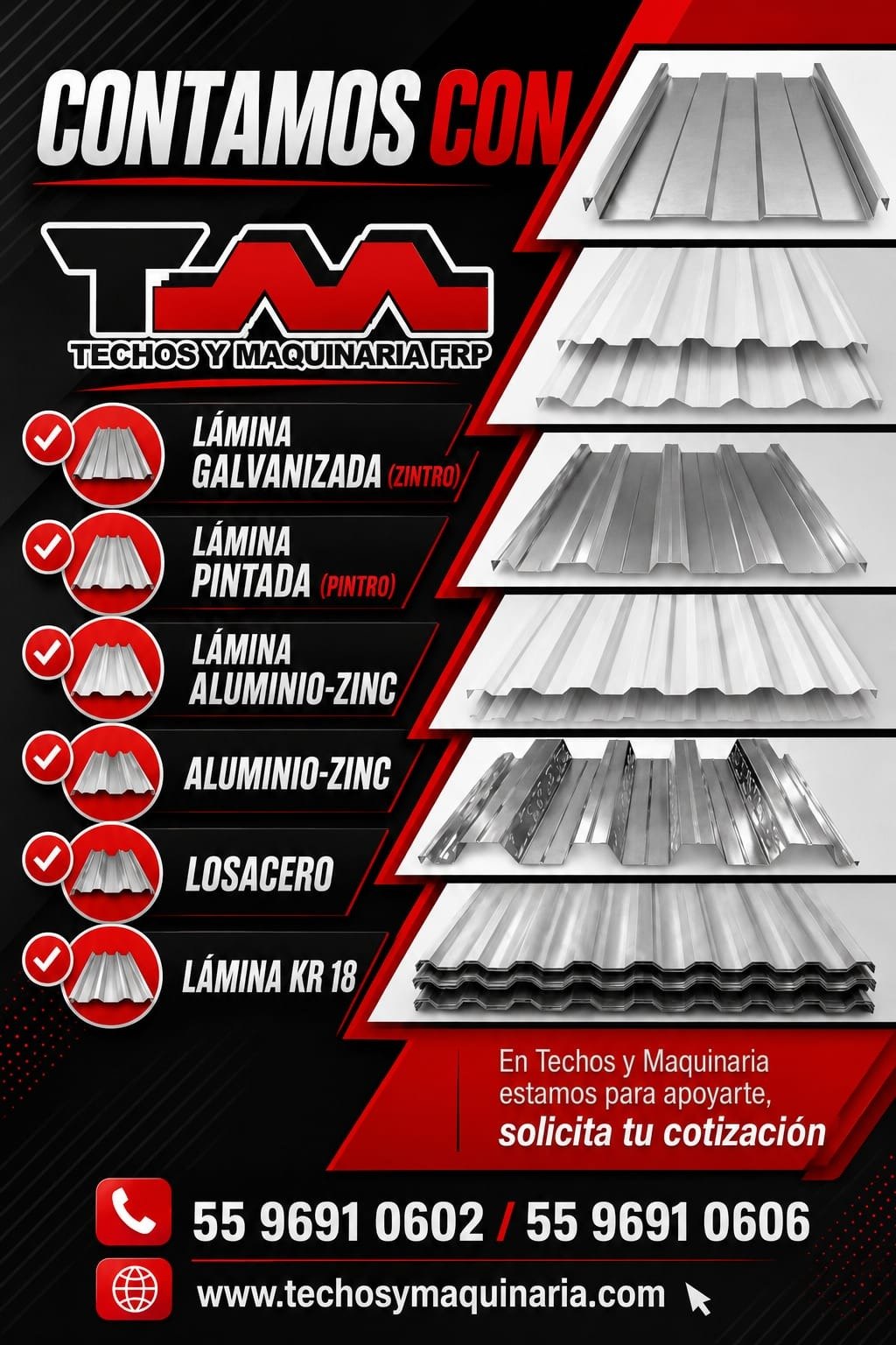 Techos y Maquinaria FRP
